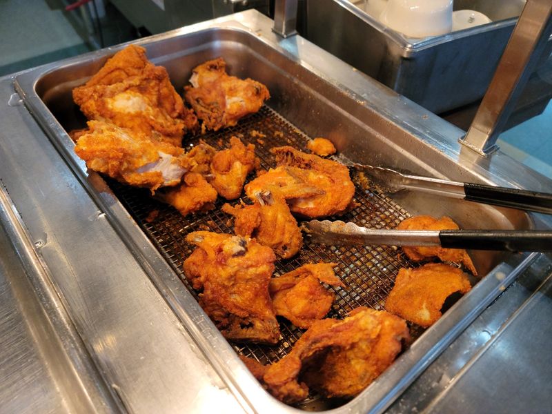 Fried Chicken At The Center Fried Chicken At The Center