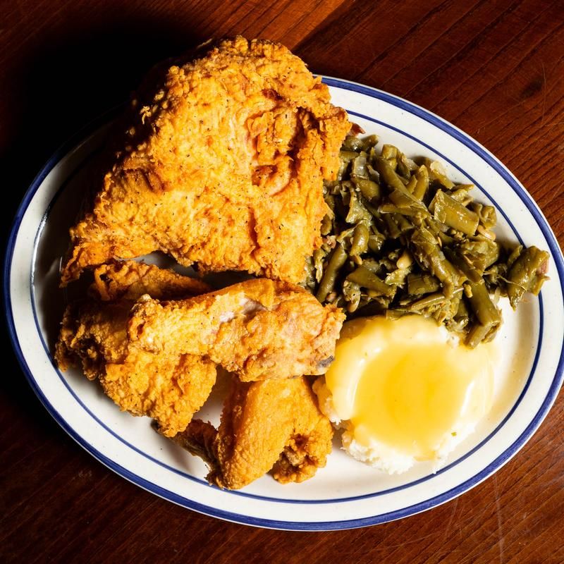 Fried Chicken and the Country Plate