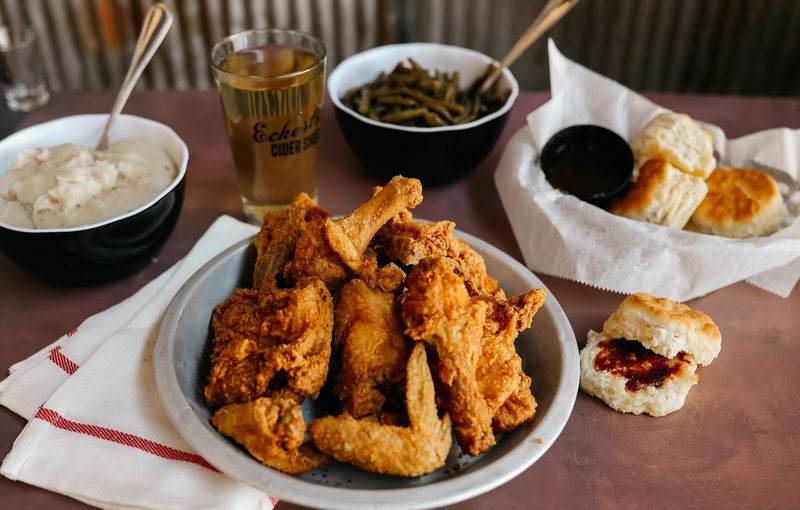 Fried Chicken at Center Stage