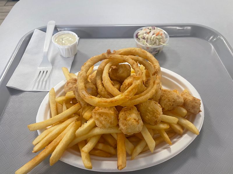 Fried Clams and Their Crispy Company