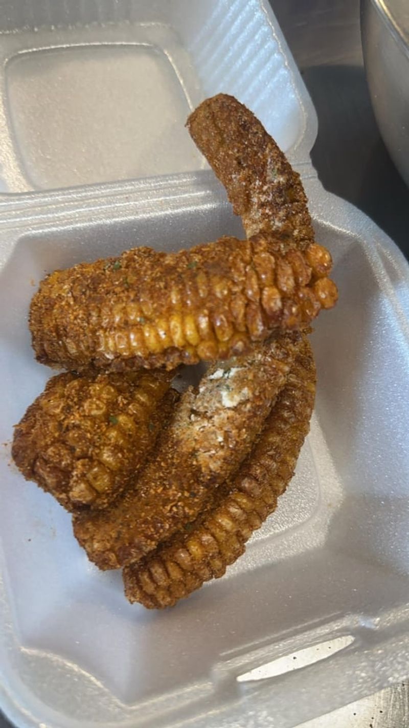 Fried Corn, Hand Cut Fries, and Friends