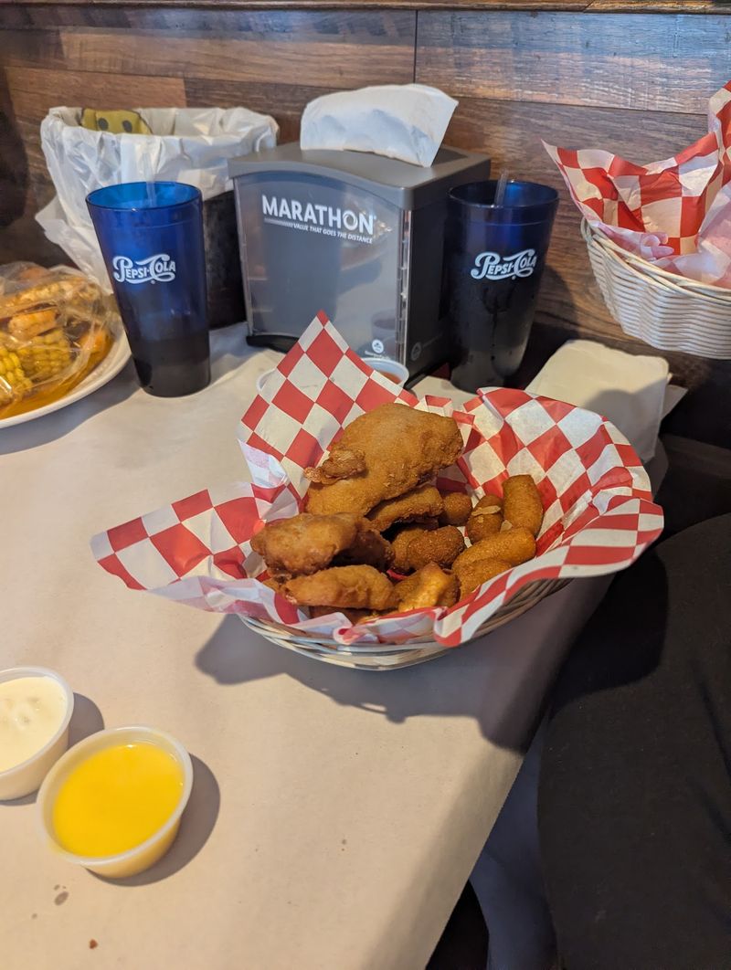 Fried Shrimp and the Basket Question Fried Shrimp and the Basket Question