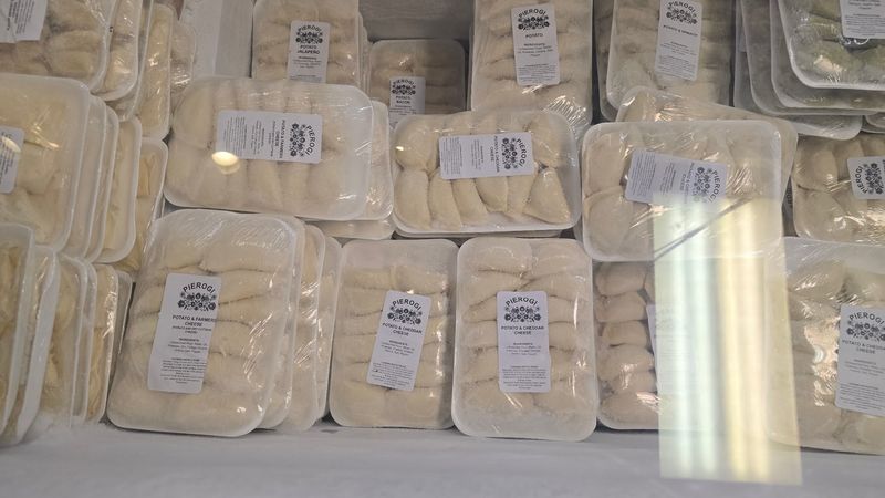 Frozen Pierogies for the Road