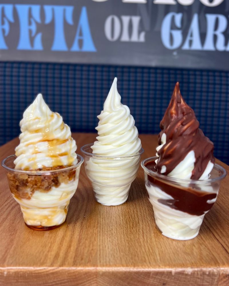 Frozen Yogurt and a Baklava Bonus Frozen Yogurt and a Baklava Bonus