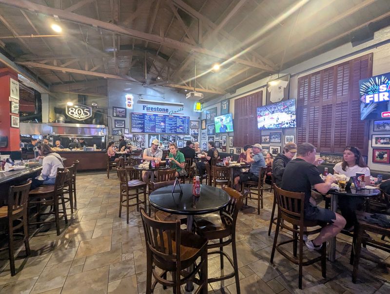 Game Day Energy Inside, Easygoing Patio Outside Game Day Energy Inside, Easygoing Patio Outside