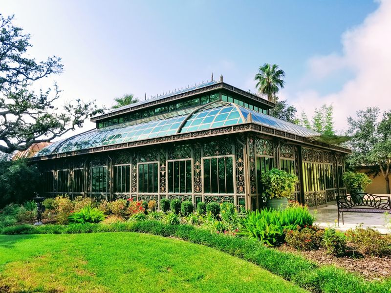 Gardens and a Glass Conservatory Gardens and a Glass Conservatory