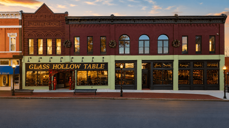 Glass Hollow Table & Tavern, Shelbyville, TN Glass Hollow Table & Tavern, Shelbyville, TN