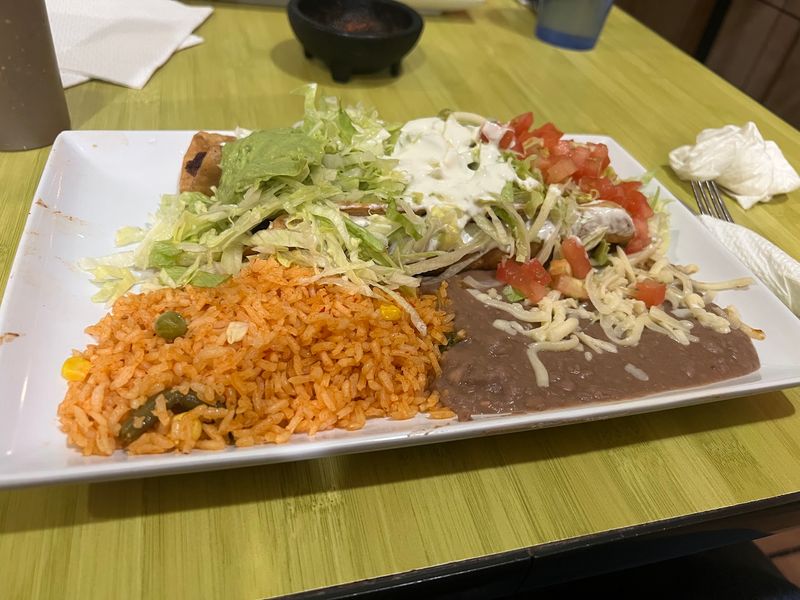 Green Enchiladas for Under Eleven Dollars