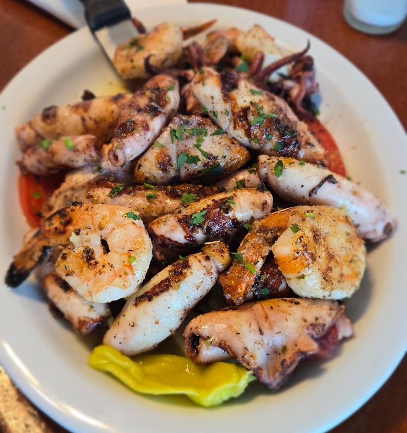 Grouper, Octopus and the Grill