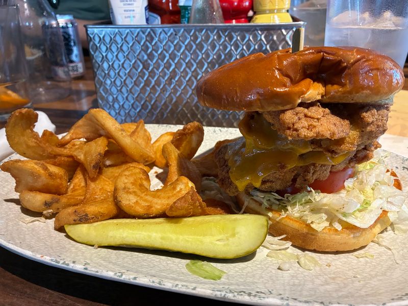 Grouper Sandwiches Stacked Sky High