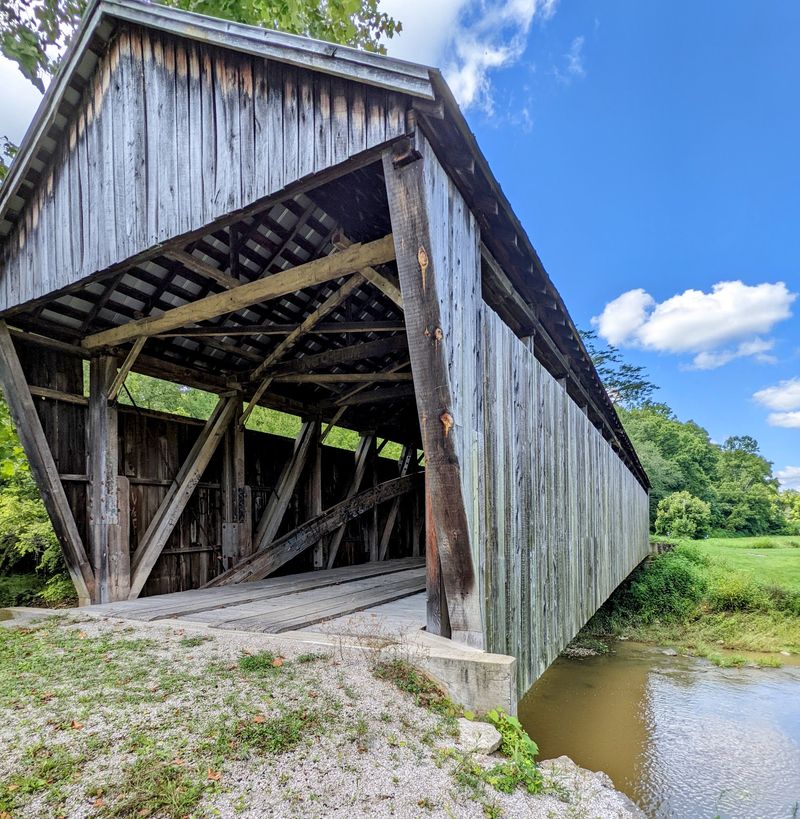 Historic Cabin Creek Covered Bridge