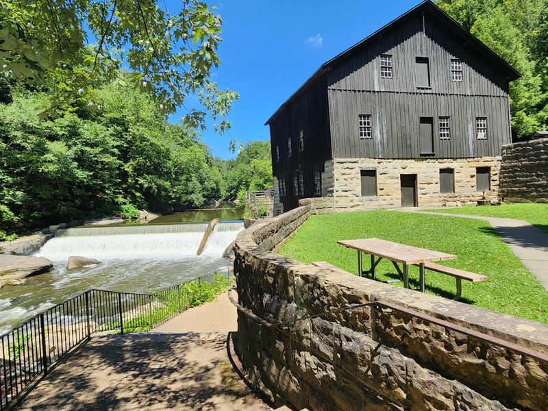 Historic McConnell's Mill Covered Bridge, Portersville, PA