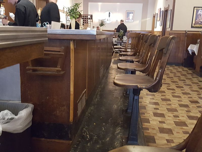 History Printed Right on the Menu