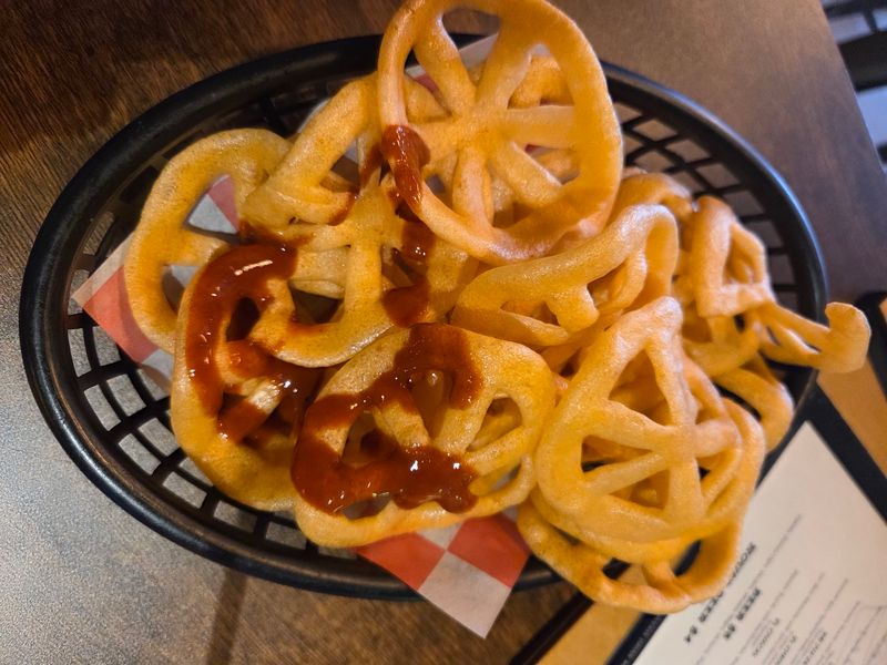 Homemade Chips and a Table Hot Sauce