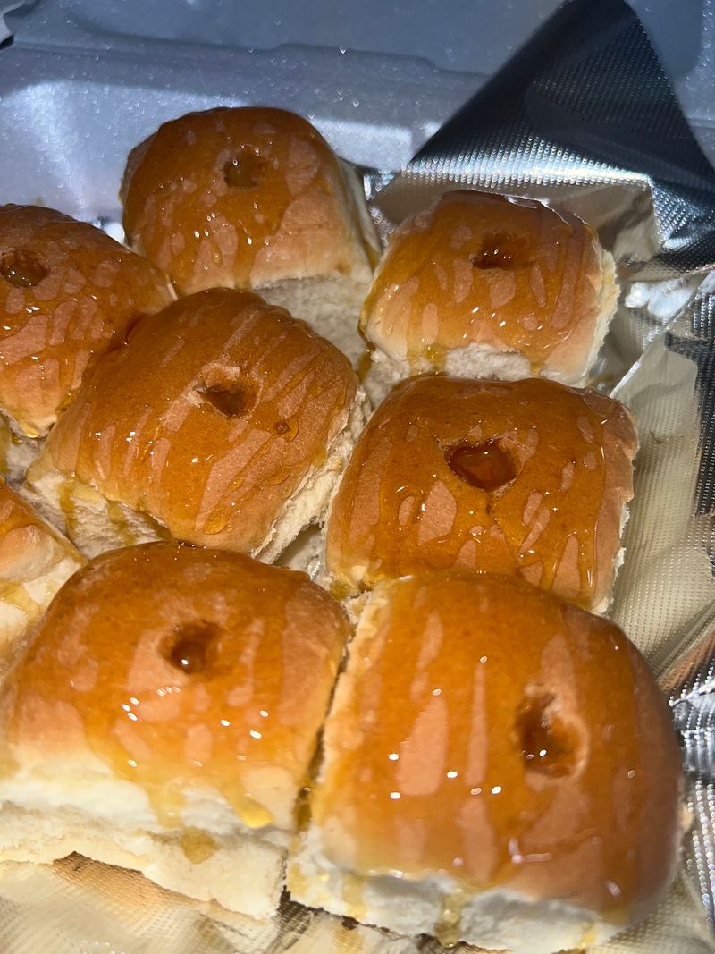 Honey Buns and a Roll Like Dessert