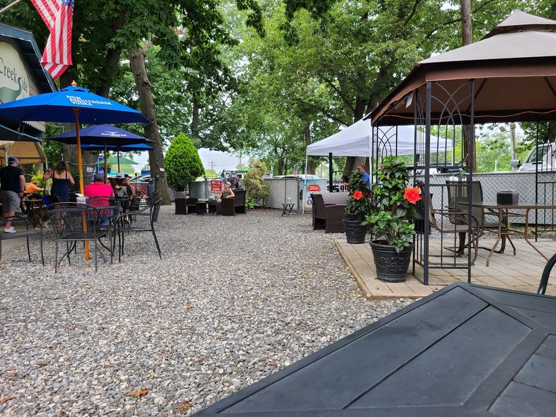 Horseshoes on the Patio