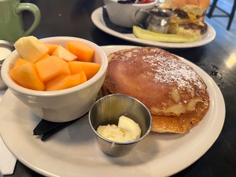 Hubcap-Sized Pancakes And The Brunch Habit