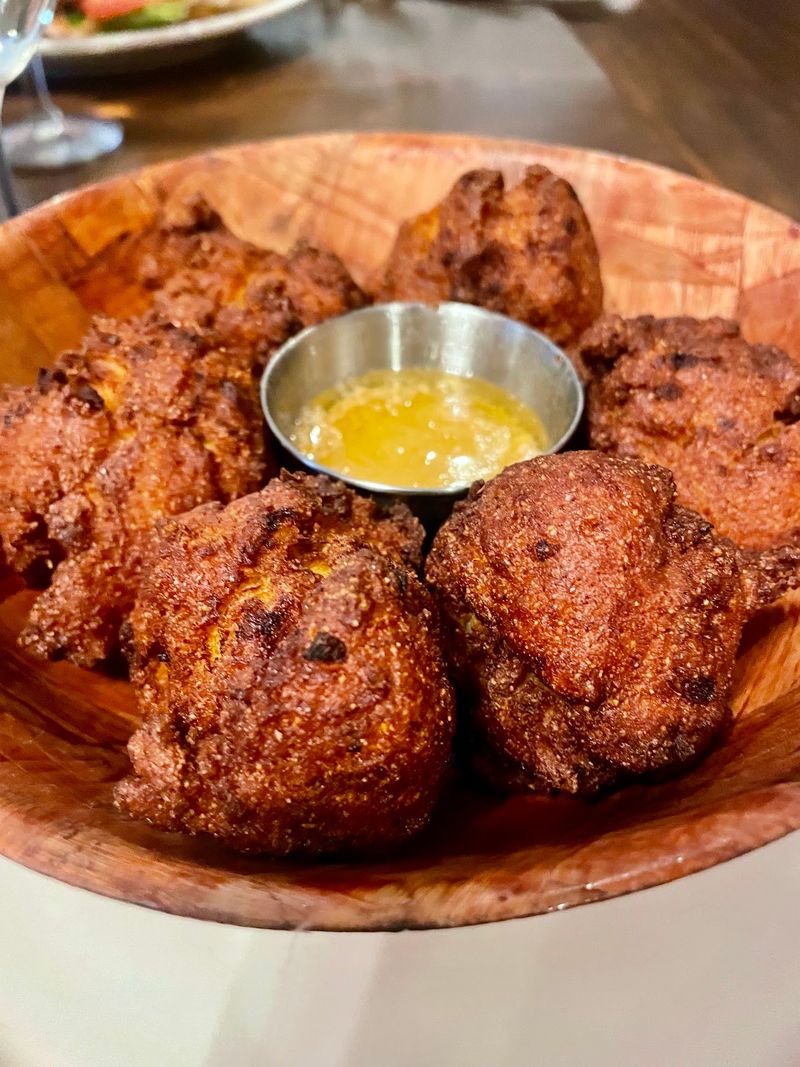 Hush Puppies and Maple Butter