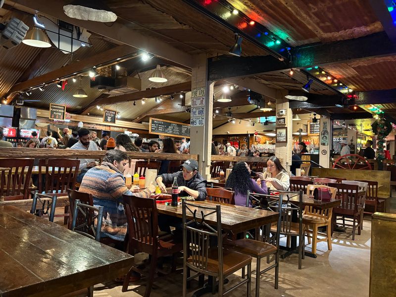 Indoor Hall and Covered Patio
