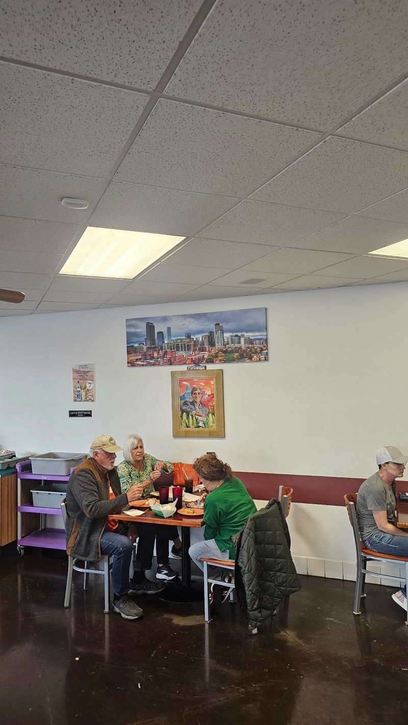 Inside a No-Frills Dining Room