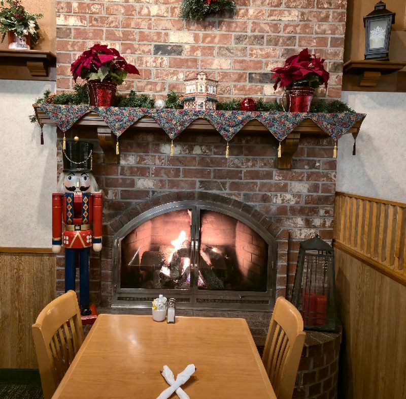 Inside an Old-School Dining Room Inside an Old-School Dining Room