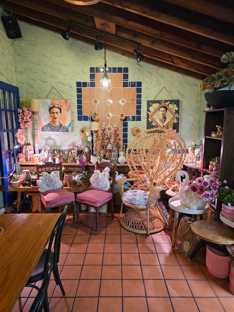 Inside the Greenhouse Dining Room