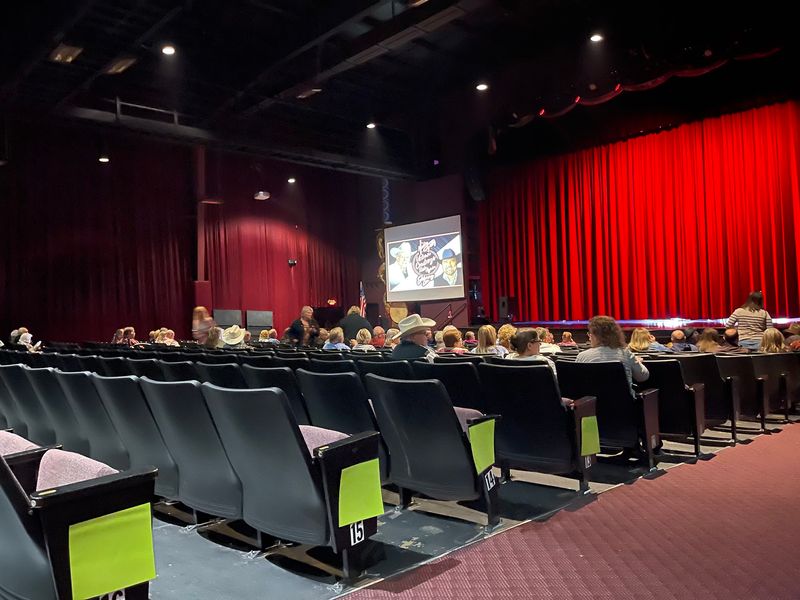 Inside the Theater Between Acts