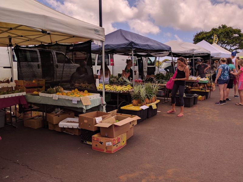 Kauai Community Market, Lihue, Kauai