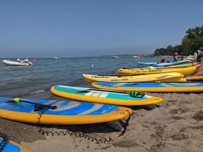 Kayaks, Paddle Boards, and Open Lake Views