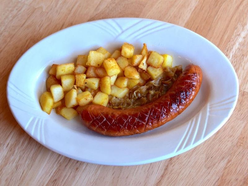 Kielbasa, Plated or Sandwiched Kielbasa, Plated or Sandwiched