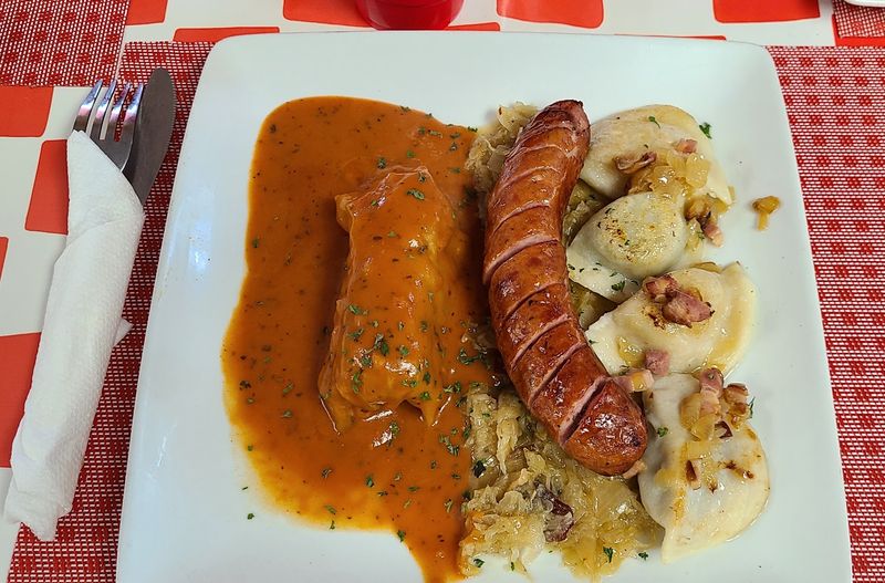 Kielbasa and the Famous Combo Platter
