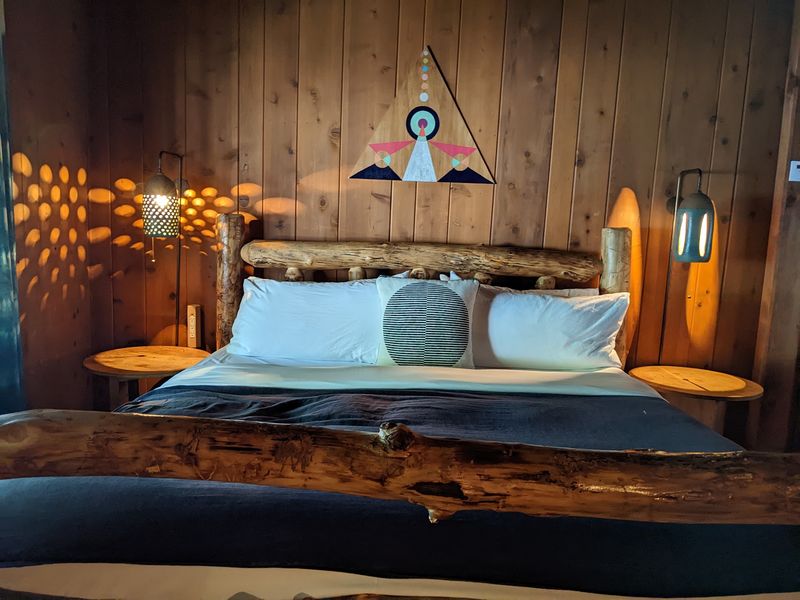Knotty Pine Rooms With Hidden Perks