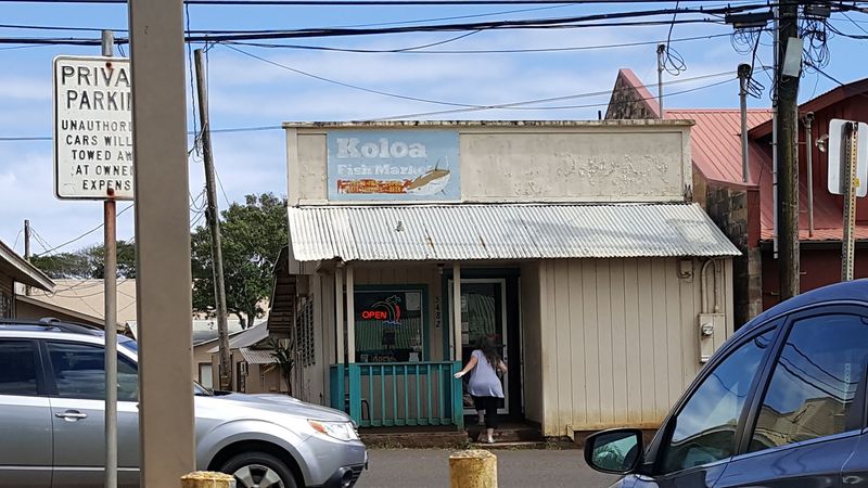 Koloa Fish Market, Koloa, Kauai