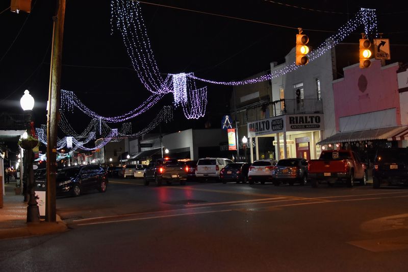 Live Music and Twinkling Lights After Dark