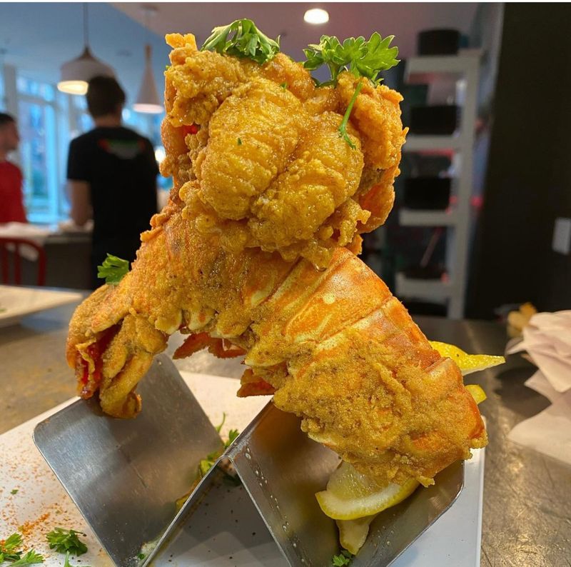 Lobster Mac and Deep-Fried Tails