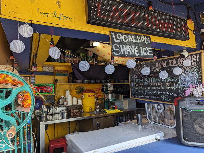 Local Boys Shave Ice, Kihei, Maui