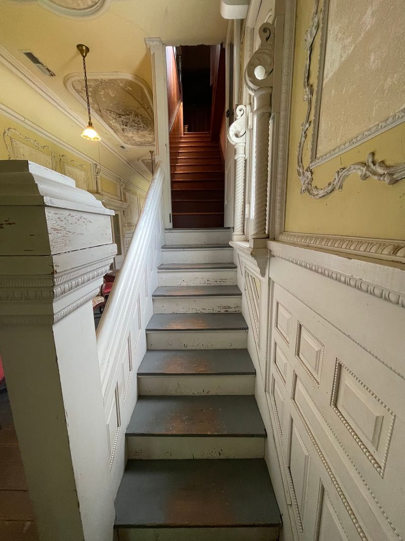 Low Ceilings and Twisting Stairs