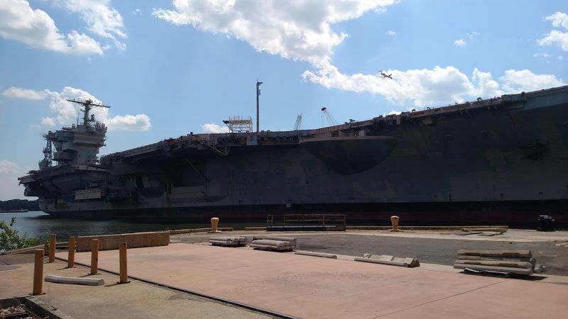 Lunch With Historic Ships Nearby