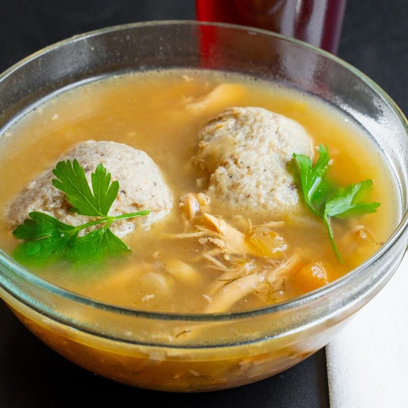 Matzo Ball Soup and the Sweet Finish