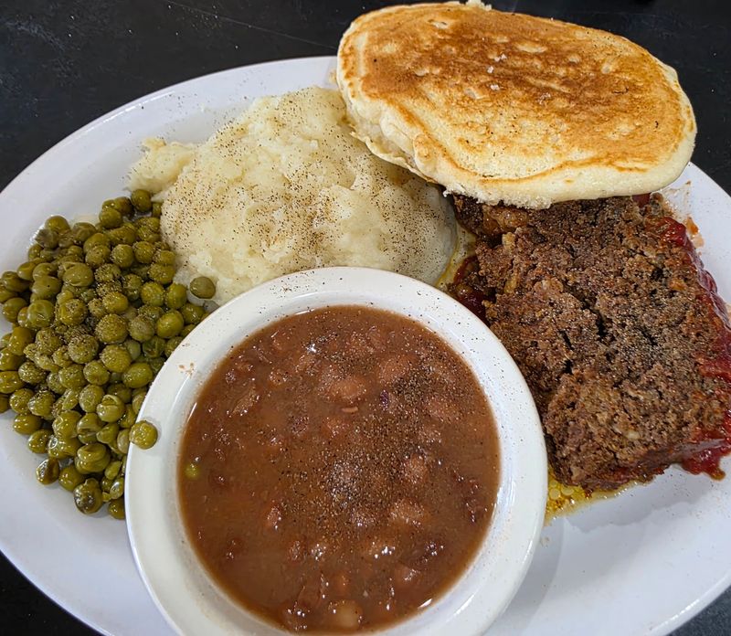 Meatloaf on the Hot Bar