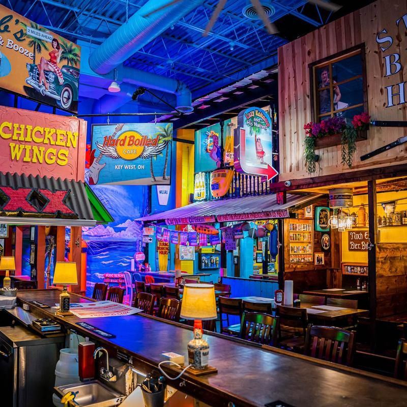 Memorabilia on Every Wall and Ceiling
