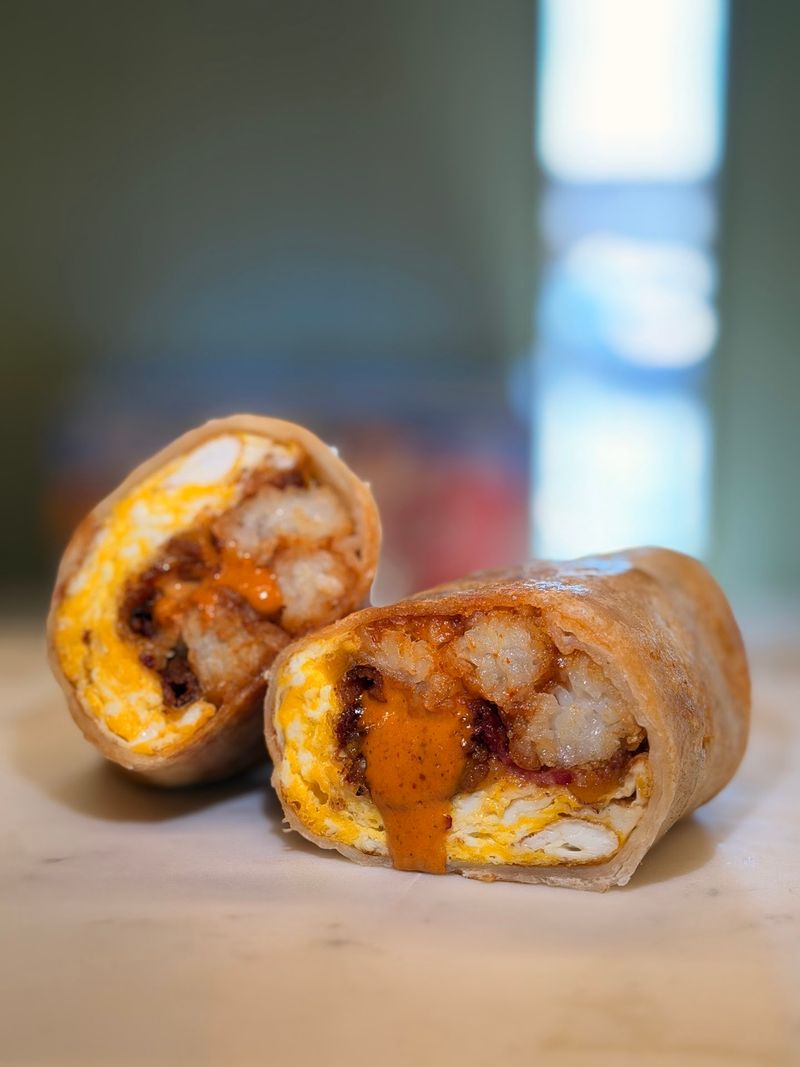 Morning Coffee and Breakfast Burritos
