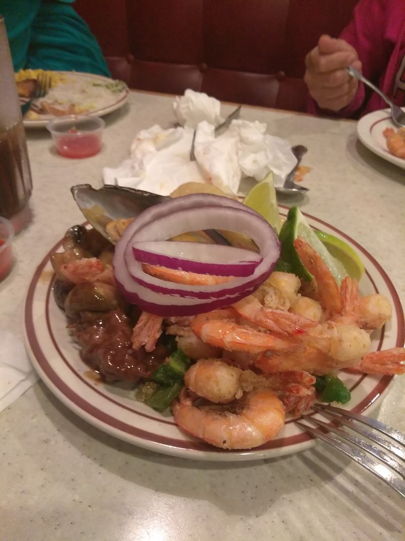 Mussels and a Trio of Shrimp