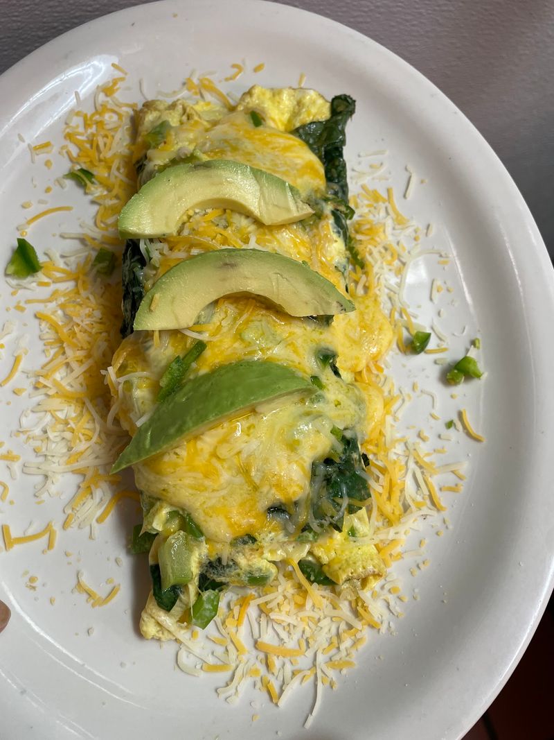 Omelets With a Green Streak Omelets With a Green Streak