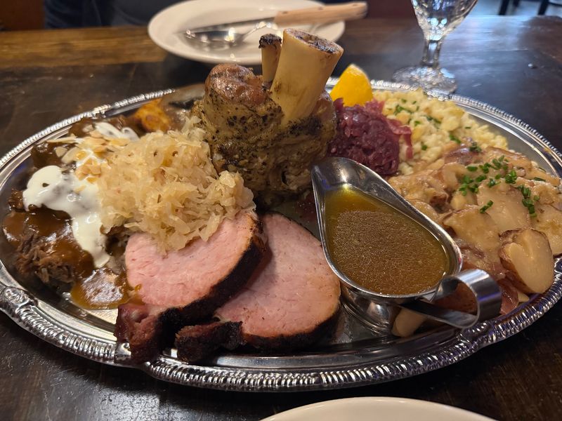 One Platter, Four Happy Eaters