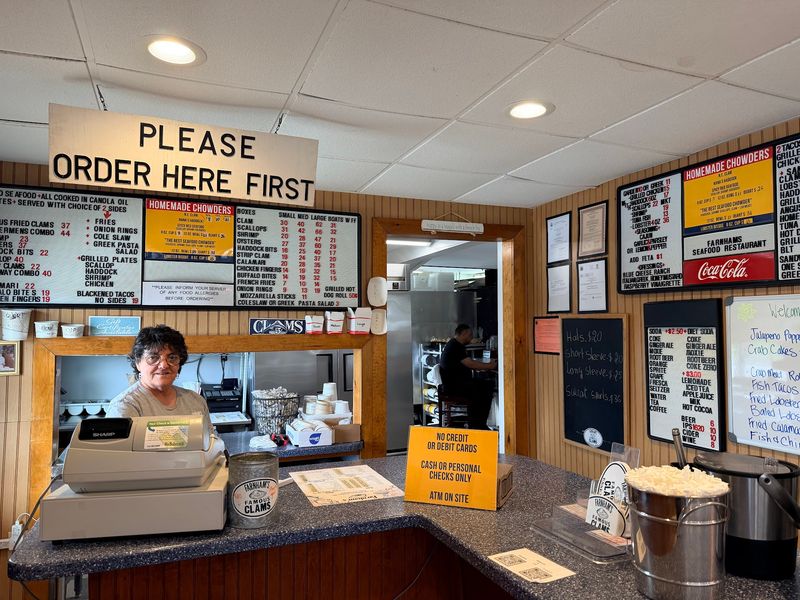 Order at the Counter, Find a Bench