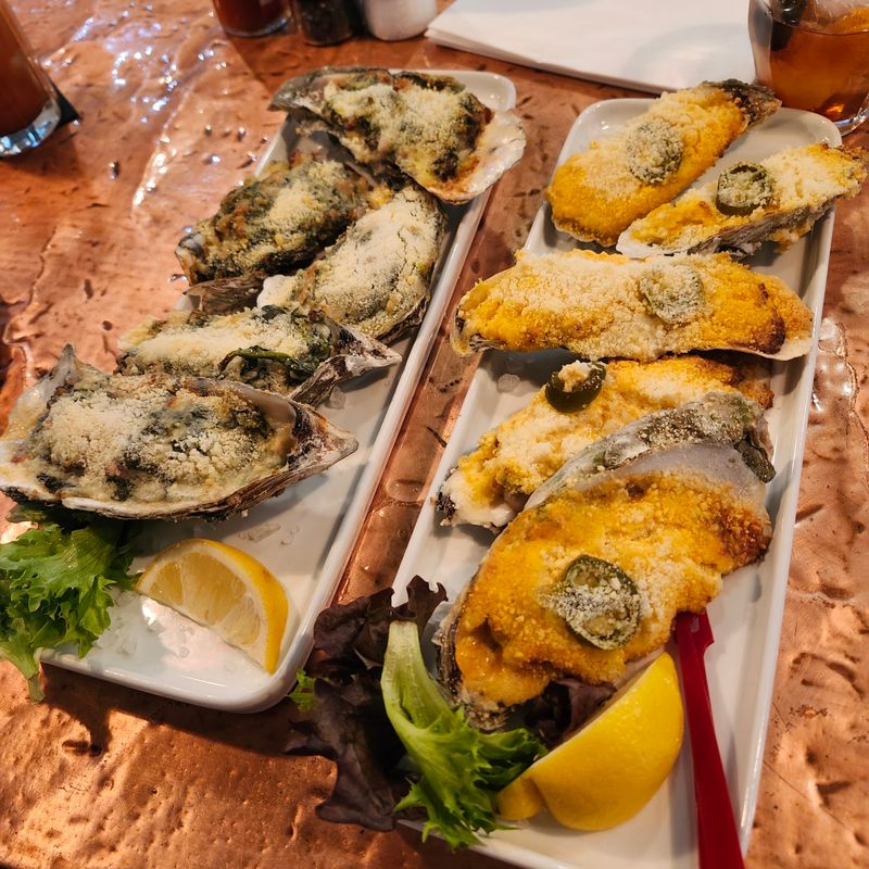 Oysters Five Different Ways