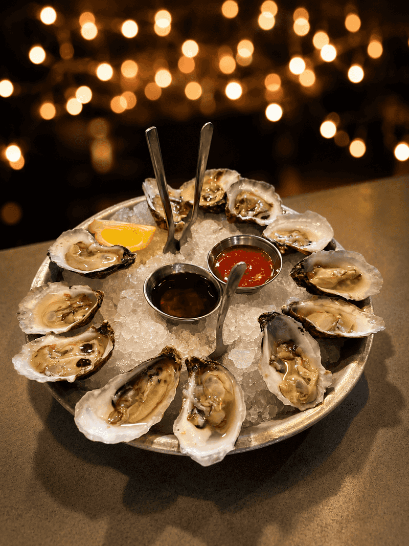 Oysters Grown Practically Next Door