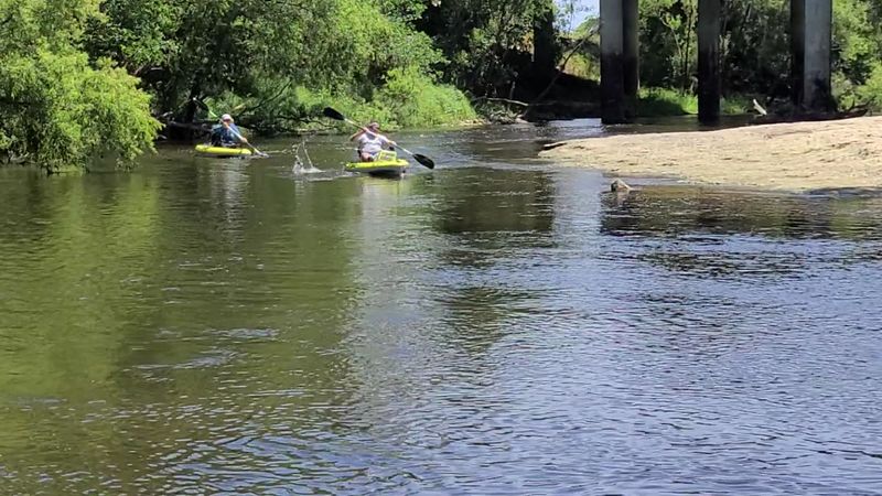 Paddling a Nearly Empty River Paddling a Nearly Empty River