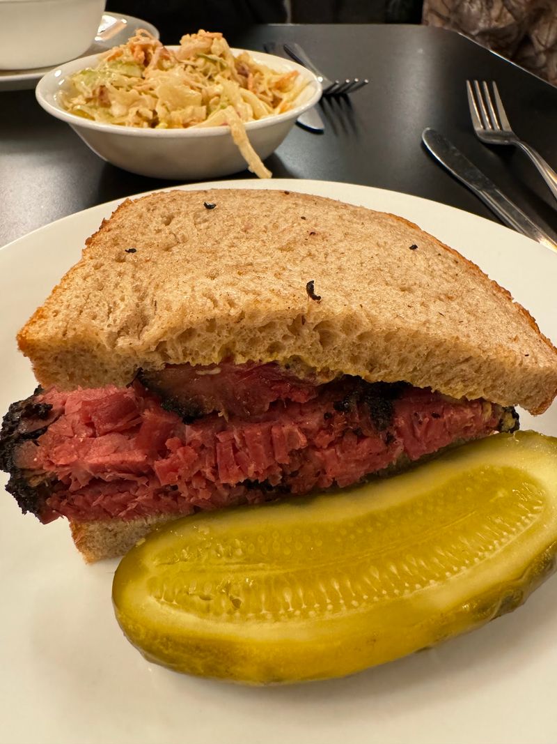 Pastrami Talk at the Counter